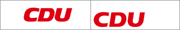 CDU Logos alt und neu