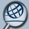 ICANN-Logo unter der Lupe