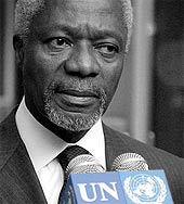 UN-Generalsekretär Kofi Annan