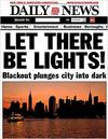 Titelseite der New York Daily News: Let There Be Lights!