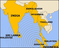 Seebeben in Südasien
