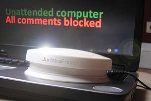 USB-Kommentarblocker mit Infrarotsensor