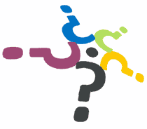 WSIS-Logo mit Fragezeichen