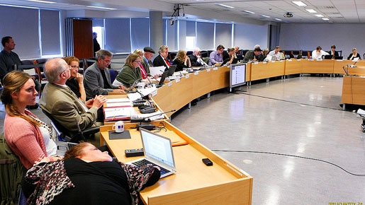 Sitzung des isländischen Verfassungsrats